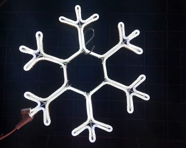 LED 柔性管燈造型燈-LED 雪花-白光-SCM-113S